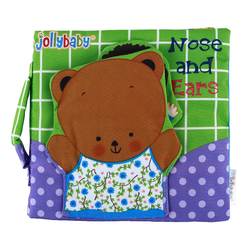 Baby Early Learning Education Cloth Book With Ring Paper Story Toy Soft Development | Игрушки и хобби