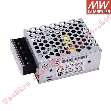 

Meanwell RS-15 Switching Power Supply 12V 24V 15V 48V 15W Original MW Taiwan Brand RS-15