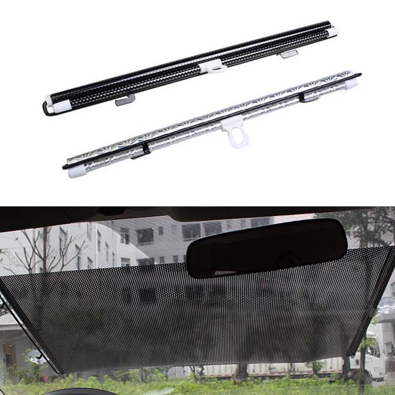 New Retractable Car Windshield Visor Sun Shade Auto Front Rear Side