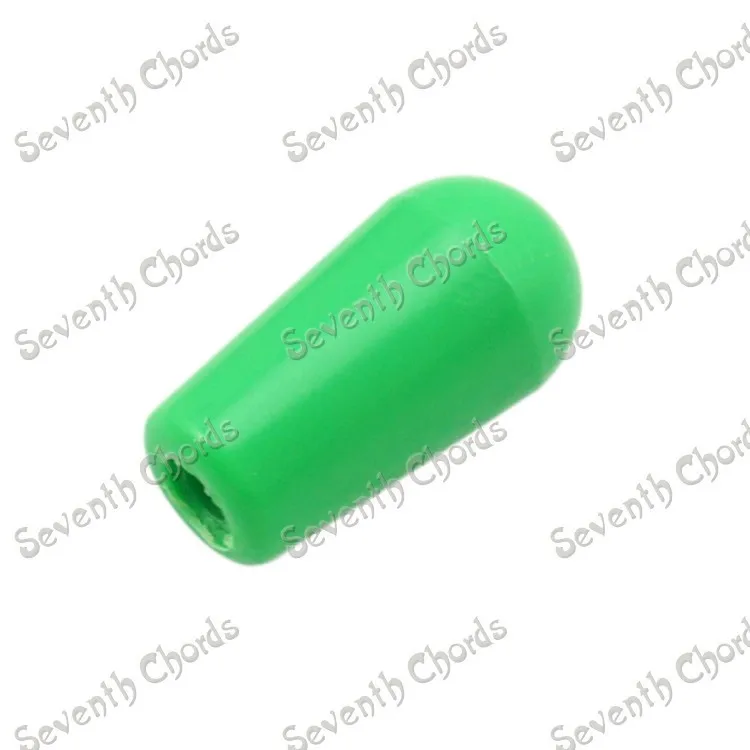20 шт.(M3.5) пластиковая застежка переключатели ручки/колпачок/наконечник для электрогитары(внутренняя резьба 3,5 мм) 10 цветов на выбор