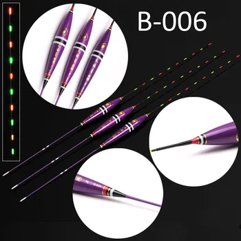 

High Quality Fishing Float LED Electric Float Light + Battery Deep Water Floatteur Bobber Buoy FishingTackle Accessories