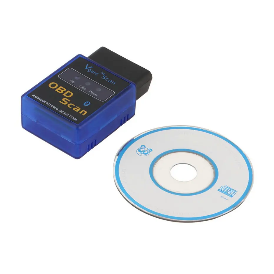 

New 1pcs Mini ELM327 V2.1 Bluetooth OBD2 Car Auto Diagnostic Scanner Tool Adapter Drop shipping
