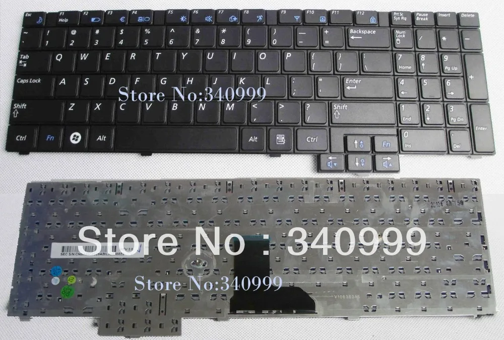 

free shipping new Keyboard for Samsung R620 NP-R620 R618 R525 R528 R530 R540 NP-R540 NP-R528 R538 P580 P530 US Black keyboard