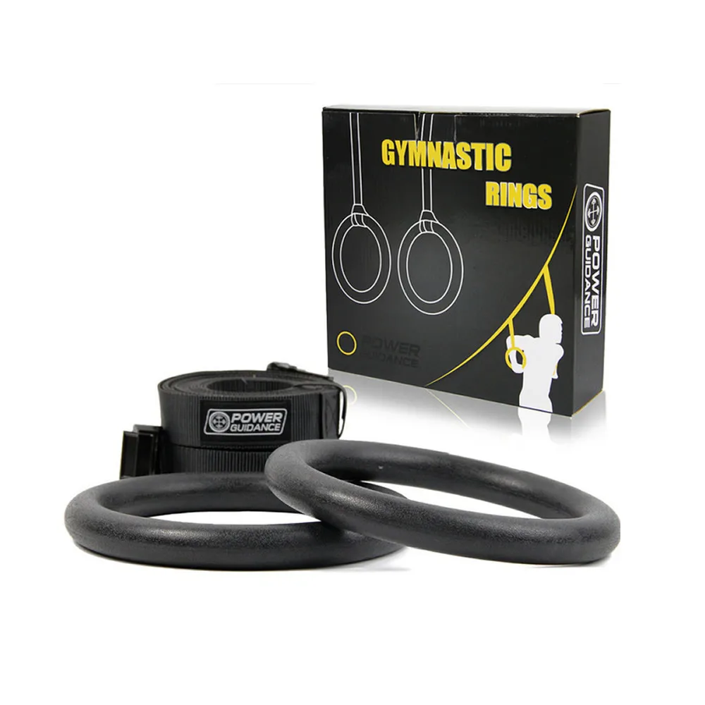 32mm ABS Professional Gymnastic Rings Pull ups Exercise Fitness