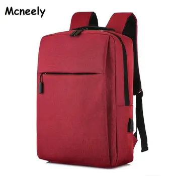 

Fashion Men Laptop Backpack Usb Charging Computer Unisex Backpacks Casual Style Bags Large Male Business Travel Bag Backpack