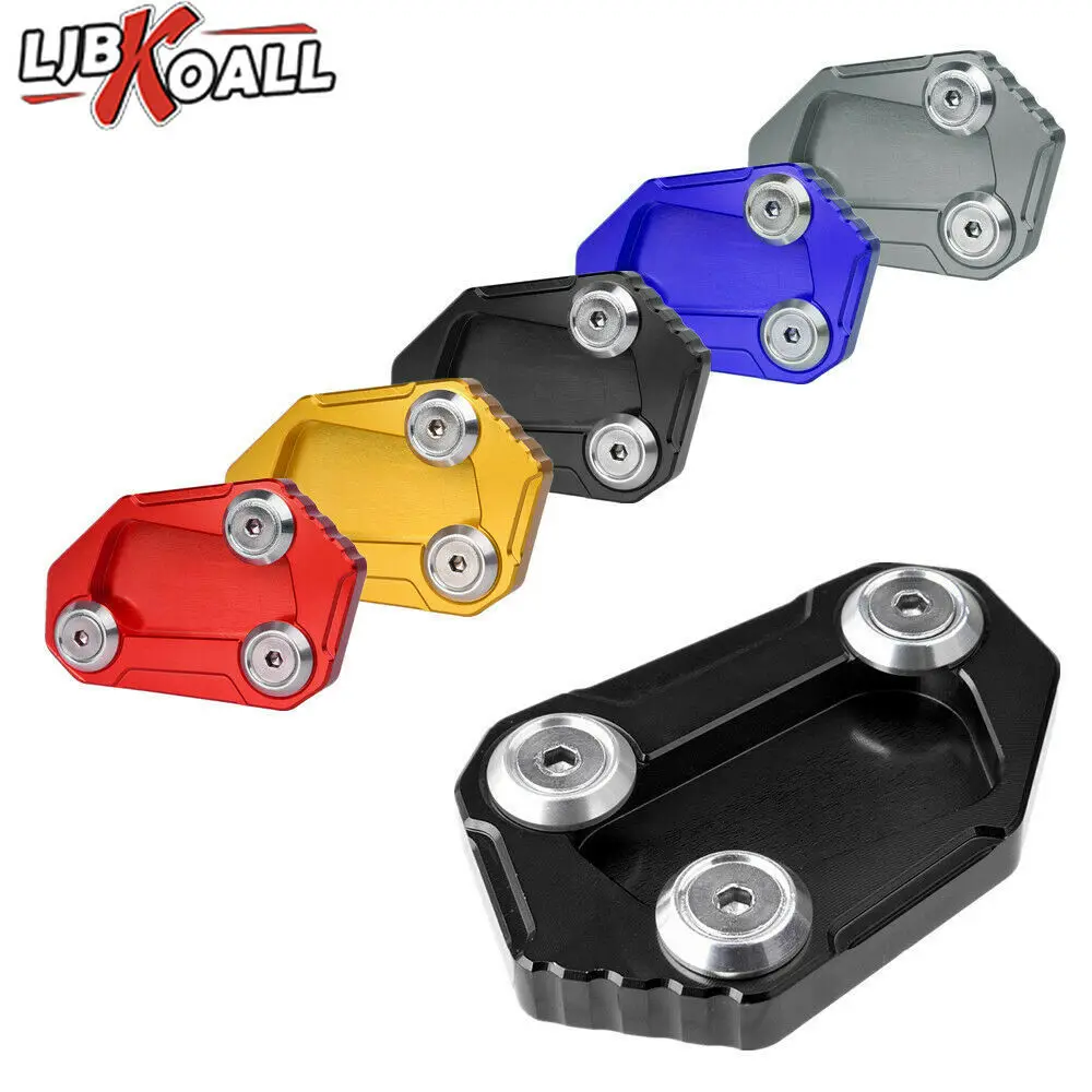 

For BMW S1000R HP4 2014 2015 2016 Motorcycle Kickstand Foot Side Stand Extension Pad Support Plate Enlarger CNC Aluminum