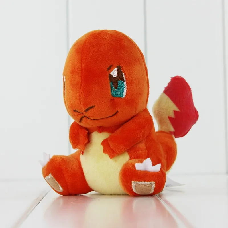 5 стилей плюшевые игрушки 15 см Peluche Pikachu Snorlax Charmander Mewtwo Dragonite милые мягкие куклы для