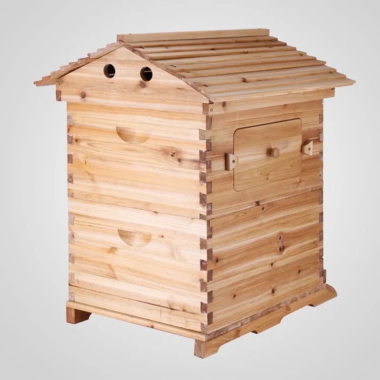 

High Quality Beekeeping Wooden House 20x16x10 inch Frames Honey Beehive