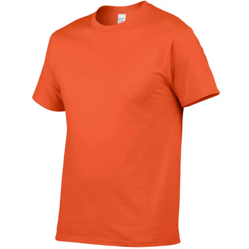 2018 летние новинка, модель высокого качества Мужская футболка Повседневная коротким рукавом О-образным вырезом 100% хлопок футболка