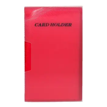 

Pack 2 plastic card holders for 120 Cards