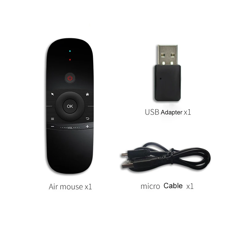 W1 Fly Air mouse, гироскоп, обучающий пульт дистанционного управления, перезаряжаемая 2,4G Беспроводная клавиатура, мышь, мыши для Windows, для iOS, Android