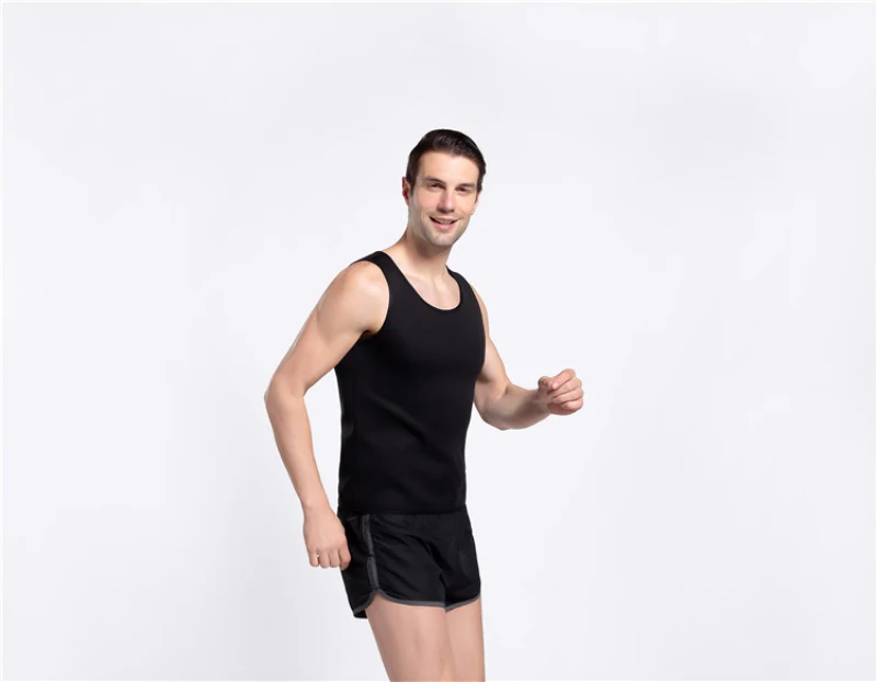 Slimming Belt Belly Men Sport Fitness Vest Abdomen Fat Burning Shaperwear Waist Sweat Corset Weight Dropshipping Waist Trainer-6