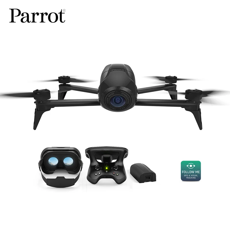 Drone 4 k Papegaai Bebop 2 Power FPV Drones met Camera HD Quadrupter 4 k tot 25 minuten vlucht tijd, FPV bril - AliExpress