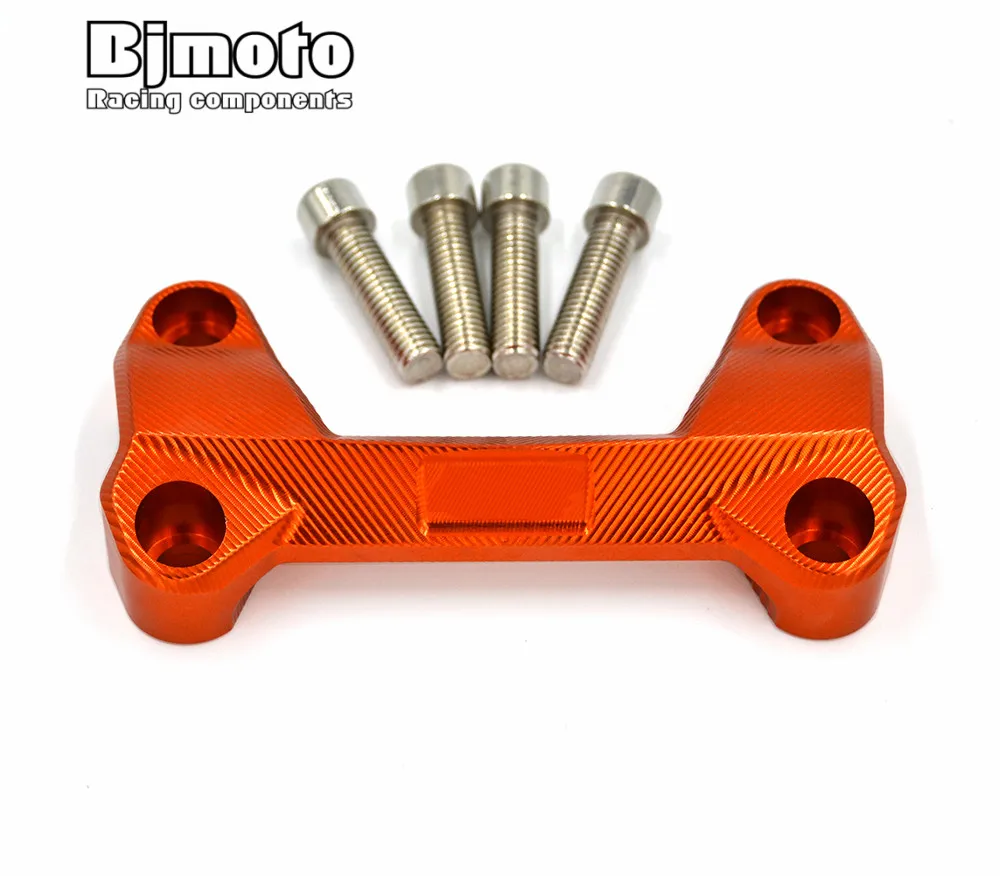 Алюминиевые подставки для Руля Мотоцикла BJmoto с ЧПУ верхняя крышка зажим подходит