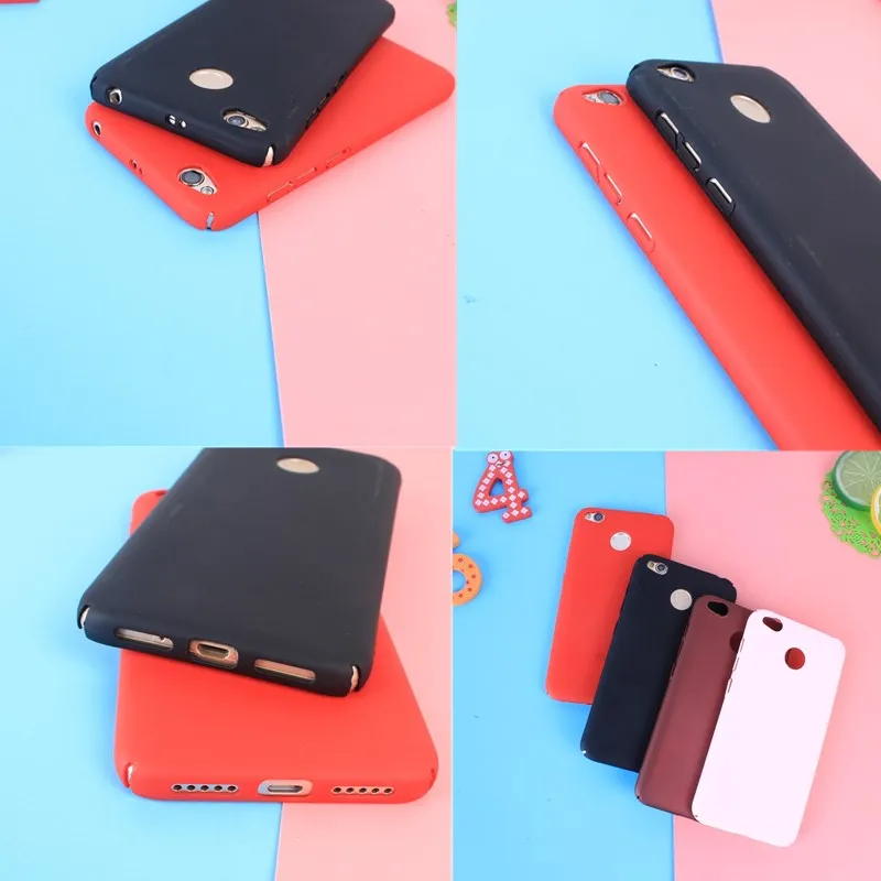 

Case for Xiaomi Redmi 4X Case luxury simple solid color Hard Business Clear slim covers for Xiaomi Redmi 4X solid color