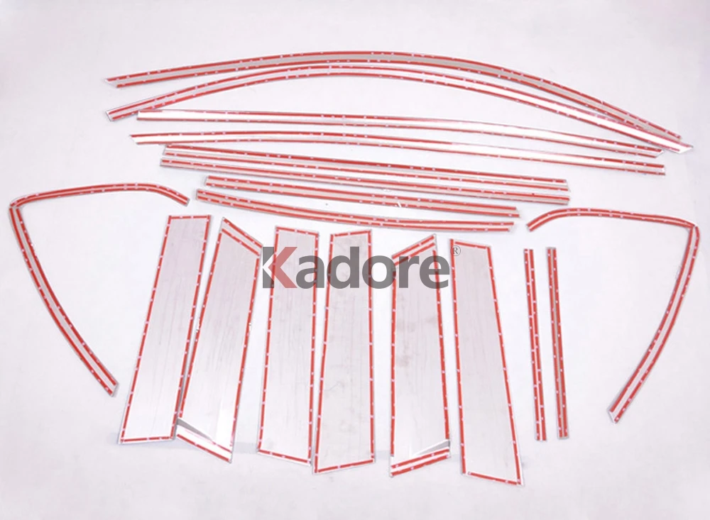 Для Mazda CX-5 CX5 2012- хромированная оконная стойка из нержавеющей стали покрытие отделка молдингом