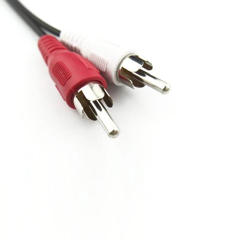 Dual RCA Cable Stereo Audio Video Adapter CCTV DVR 3.5mm Cable Double Female Jack To 2RCA Male Socket 3.5 Y Plug Converter Dual RCA Cable Stereo Audio Video Adapter CCTV DVR 3.5mm Cable Double Female Jack To 2RCA Male Socket 3.5 Y Plug Converter