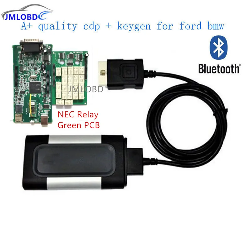 

New Green board quality A 2015 R3 with key For autocom CDP Pro Plus with bluetooth OBD2 Scanner car Diagnostic Tool