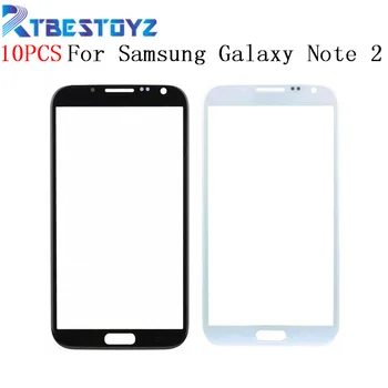 

RTBESTOYZ 10PCS/lot Outer Glass Panel External Screen Replace For Samsung Galaxy Note 2 N7100