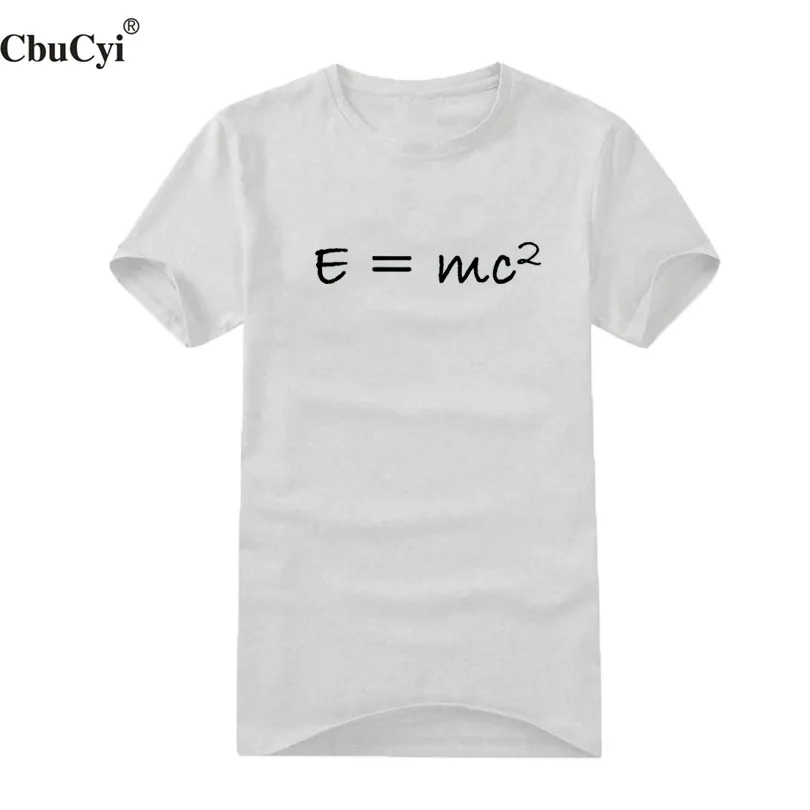 2018 New Harajuku Mens Clothing Big Bang theory of evolution Einstein mass energy equation e = mc2 Printed Mens T Shirt 2018 New Harajuku Mens Clothing Big Bang theory of evolution Einstein mass energy equation e = mc2 Printed Mens T Shirt
