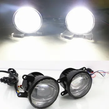 

CSCSNL 2 Pcs LED Car DRL Daytime Running Lights And Fog Lamp For Acura ILX TL TLX RDX MDX Forester BRZ Outback Legacy GT XV