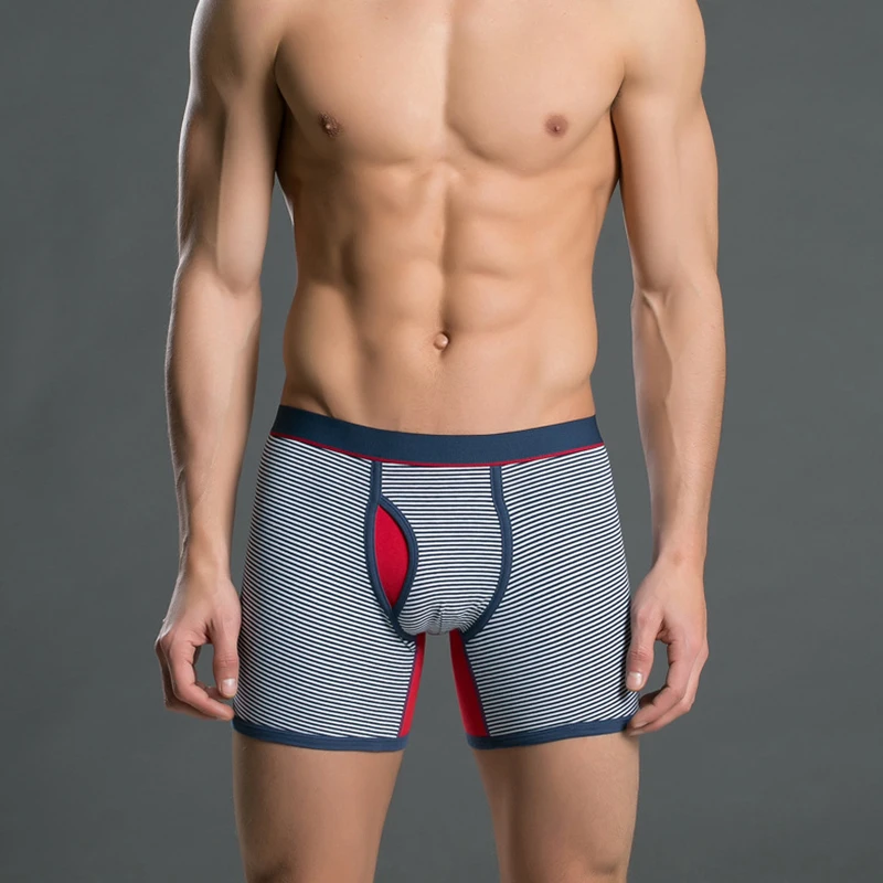 low rise long leg boxer briefs