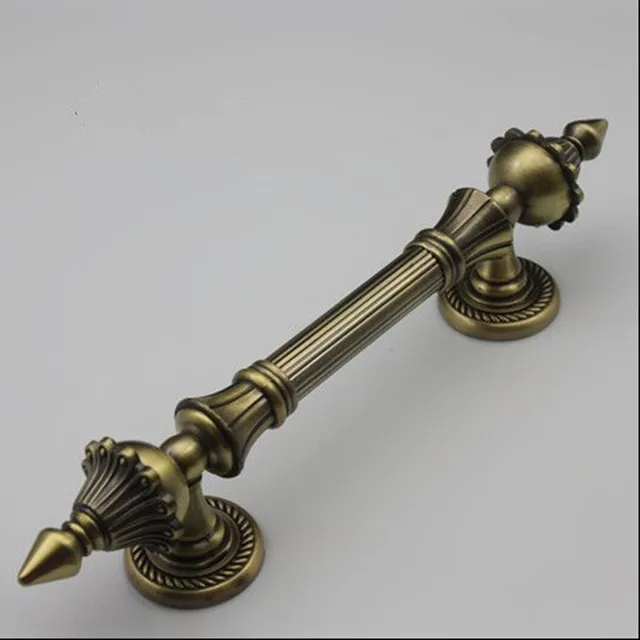 270mm Bronze Ktv,Hotel Office Home Wood Door Handle Antique Brass 270mm bronze Ktv,Hotel Office Home wood door handle antique brass big gate pull rustico - 270mm Bronze Ktv,Hotel Office Home Wood Door Handle Antique Brass