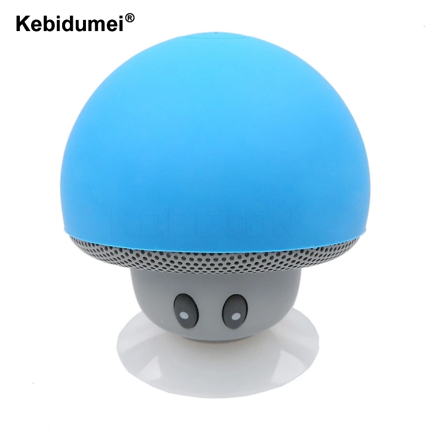 

Kebidumei 2017 hot Portable Mushroom Speaker Stereo Music Player Mini Wireless Bluetooth Speaker for Xiaomi For iPhone phone