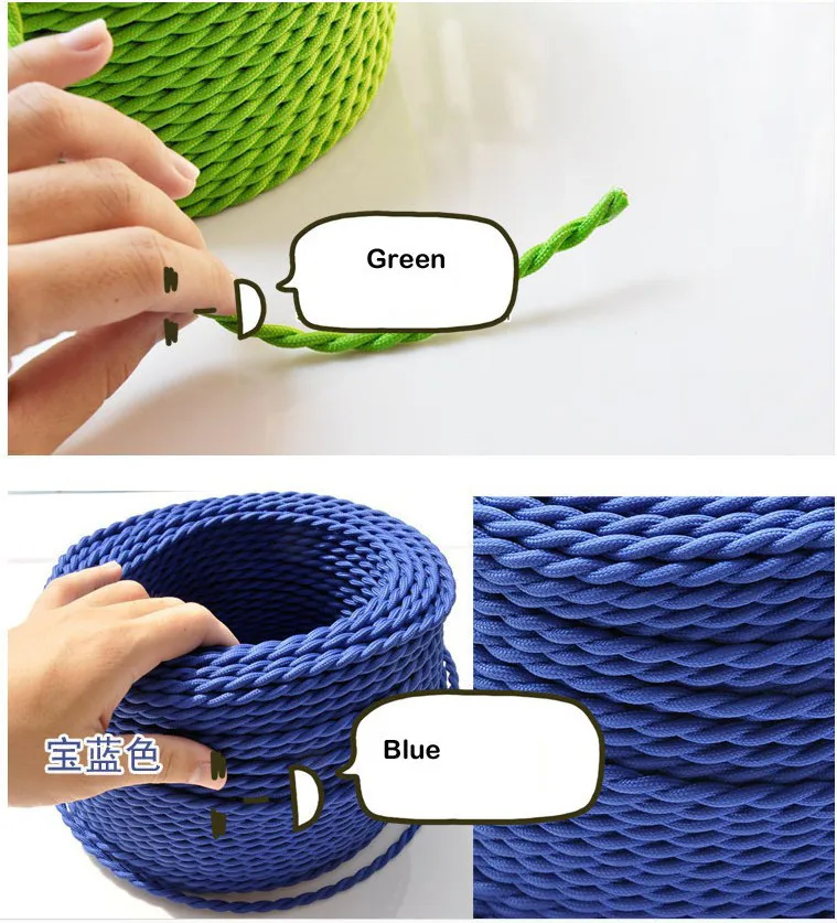 greenand blue