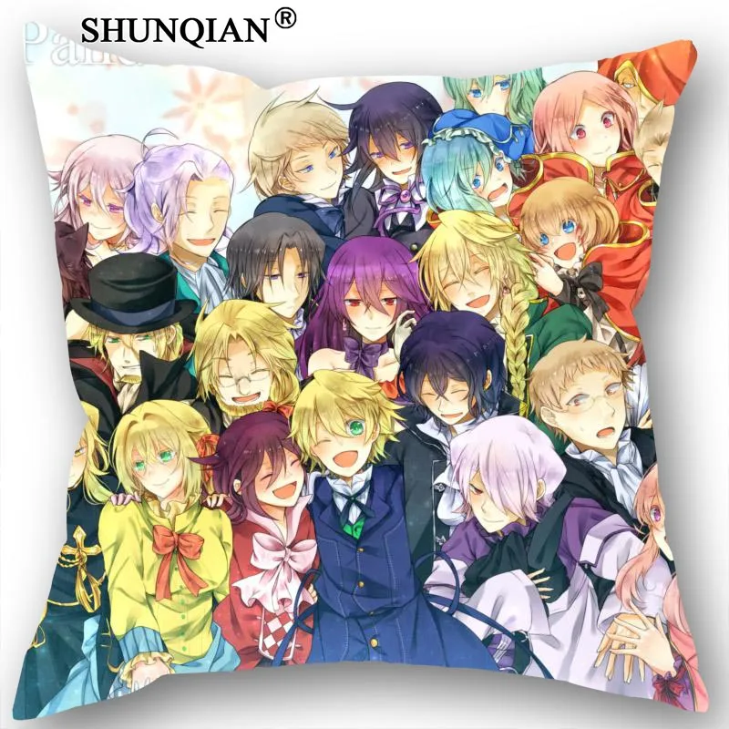 

DIY Pillowcases Pandora Hearts Personalized Pillowcase Custom Throw Pillow Case Customized Pillow Covers (Two Sides)