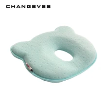 Memory Foam Baby Pillows Breathable Baby Shaping Pillows to Prevent Flat Head Ergonomic Newborns Pillow almofada infantil 0~12M