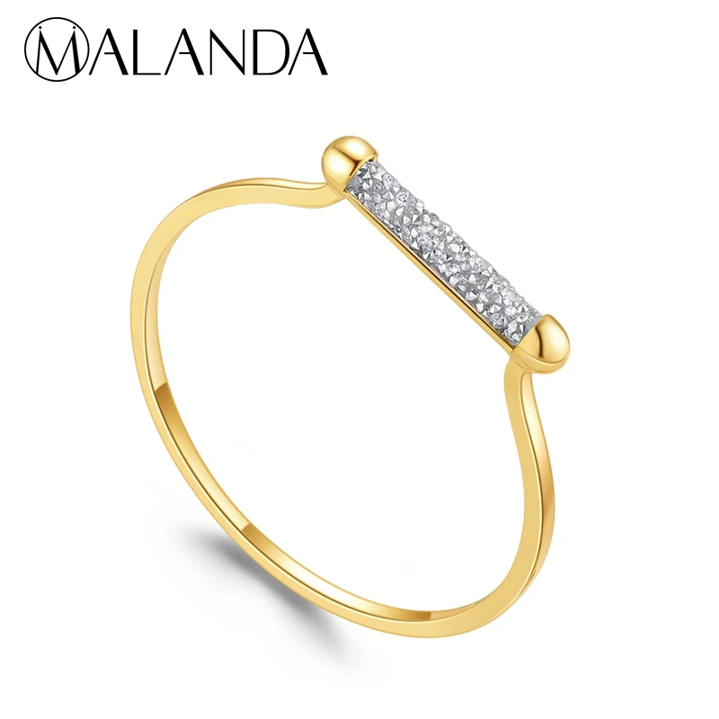 MALANDA кристаллы Камни пыль браслет на запястье с кристаллами от Swarovski для женщин