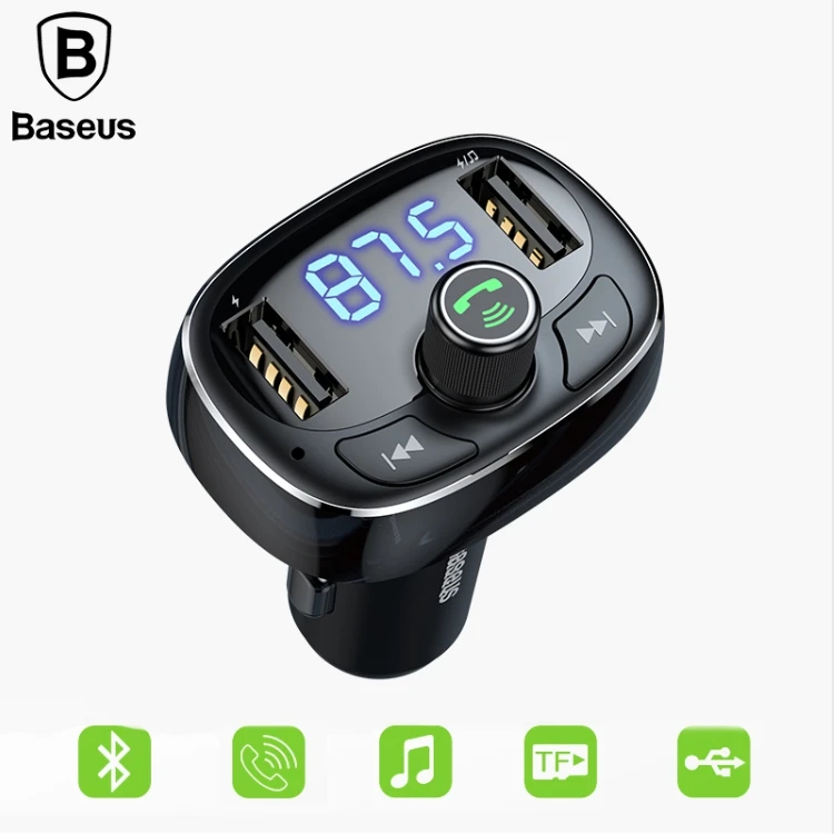 BASEUS FM Transmitter Modulator Bluetooth MP3 Handsfree BASEUS FM Transmitter Modulator Bluetooth MP3 Handsfree