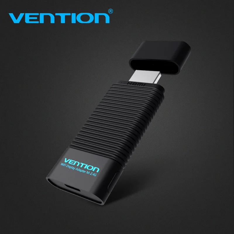 

Vention EZCast 2.4G/5G Wireless HDMI WiFi Display Adapter HDMI Dongle Transmitter Receiver Smart TV Stick for IOS Projector
