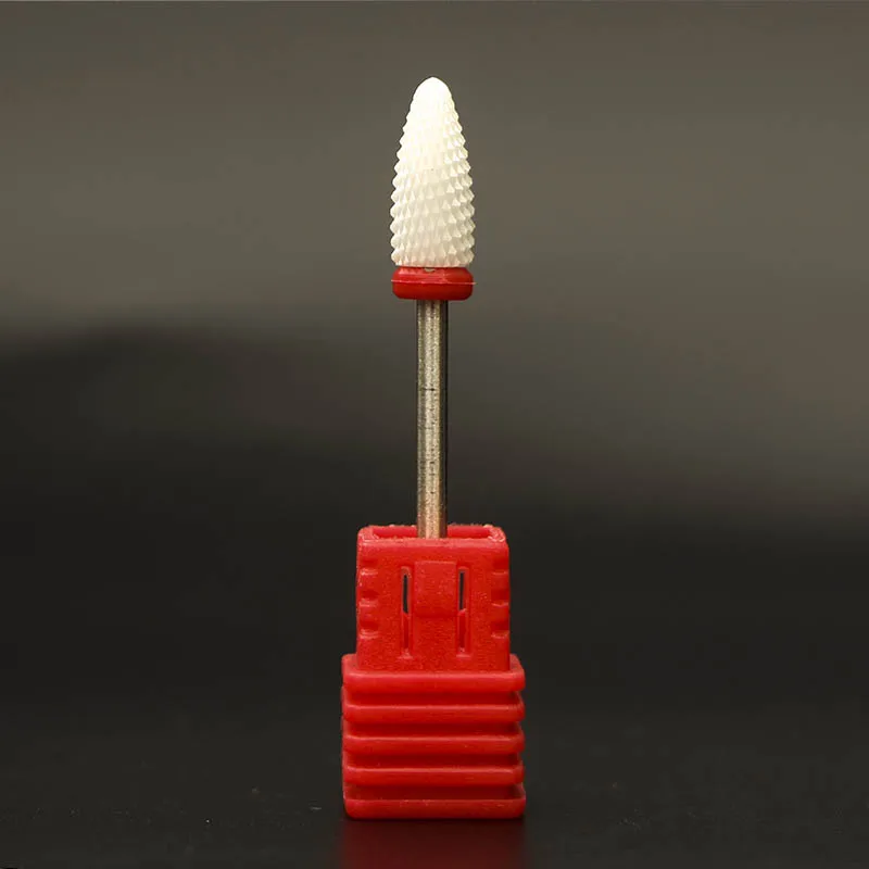 Речное озеро керамический сверло для ногтей для электрического маникюрного станка аксессуары для дизайна ногтей инструменты фреза для электрического маникюра пилки для ногтей - Цвет: HY F
