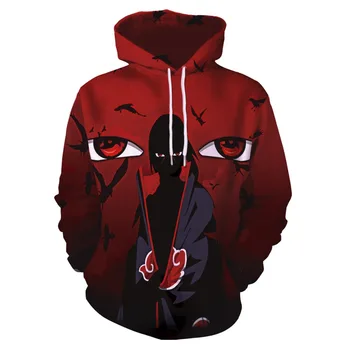 

Naruto Itachi Uchiha Hoodie Sweatshirt Anime Men Women Kid 3d Print Clothing