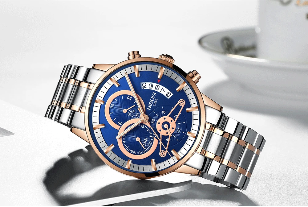 Luxury Watches Men High Quality Watches Men Luxury Brand Wristwatches Fashionable Erkek Kol Saati Metal Stainless steel Saat Man (11)