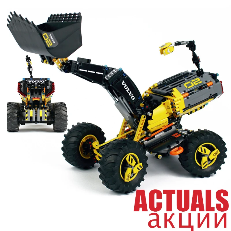 

Lepin 20084 Technic Creator 42081 Volvo Concept Wheel Loader ZEUX Model Building Blocks Bricks Legoing Toys for Children Gifts