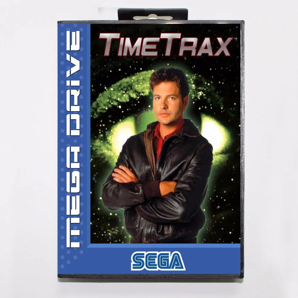 

Time Trax 16 bit MD Game Card With Retail Box For Sega Mega Drive For Genesis