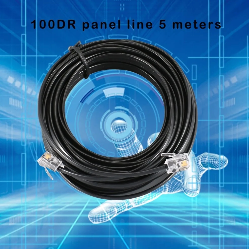Передняя панель отдельный кабель 5 метров длиной для Yaesu FTM-100DR FTM-400DR FTM-400XDR Автомобильная радиоантенна C0010