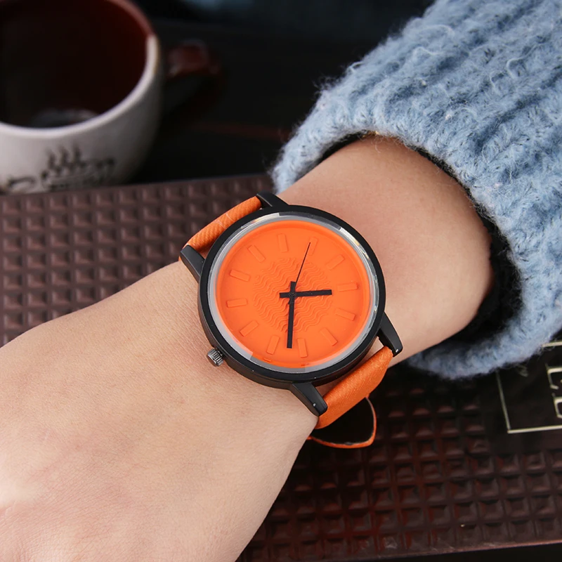 

2018 New Arrival Simple Style Fabric Fashion Women Casual Sports Watches Leather Colorful Dial Ladies Dress Quartz Wristwatches