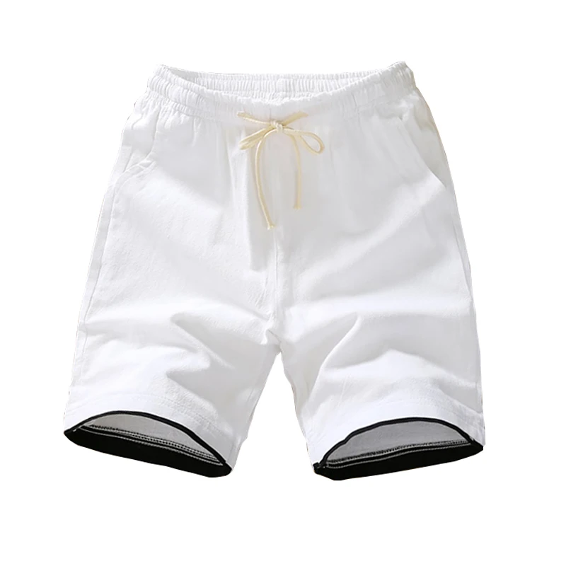 

Color Block Men's Casual Shorts 2019 Summer New Fashion Solid Beach Shorts Male Cotton Shorts Men Simple Plus Size Shorts M-5XL