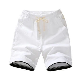 

Color Block Men's Casual Shorts 2019 Summer New Fashion Solid Beach Shorts Male Cotton Shorts Men Simple Plus Size Shorts M-5XL