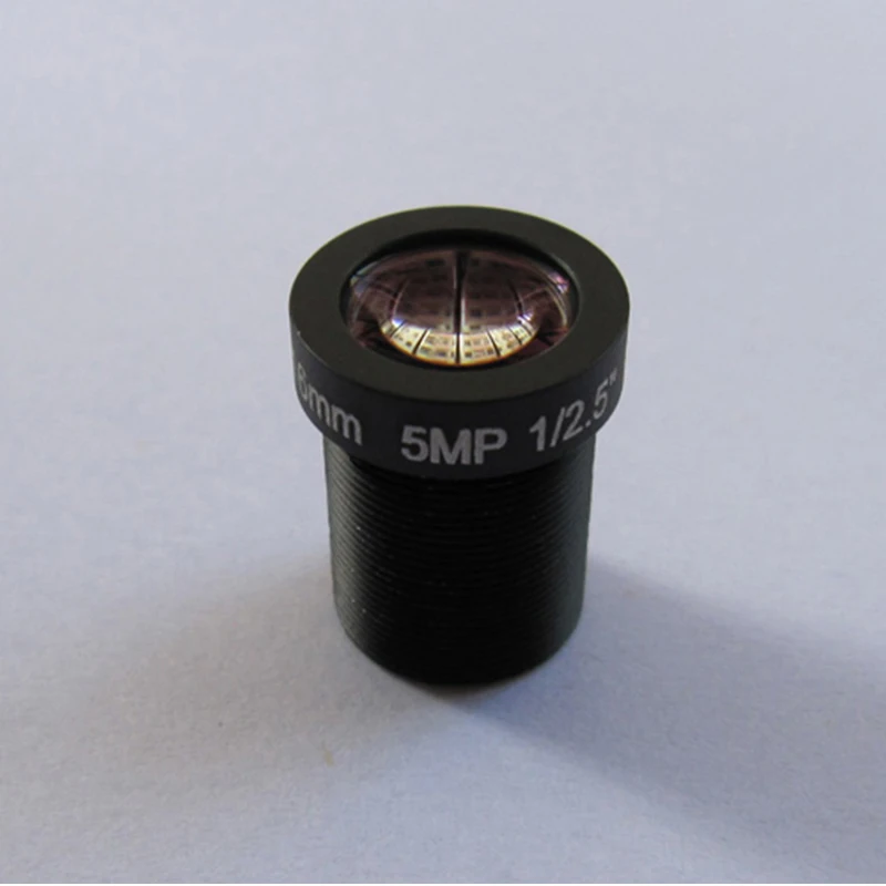 5MP 1/2.5&quot 16mm 27 Degrees CCTV Fixed Iris IR Board Lens M12 MTV Mount for 960P 1080P 2MP 3MP 4MP 5Megapixel Analog IP Camera|ir board lens|board