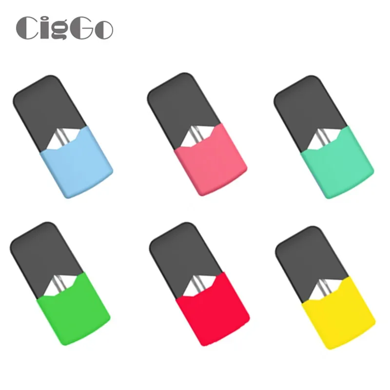 

Vape Pod Ciggo J Box Pod Cartridge For JUUL COCO JC01 J Box Starter Kit 0.6ml 1.9ohm Replacement Pods Electronic Cigarette Mod