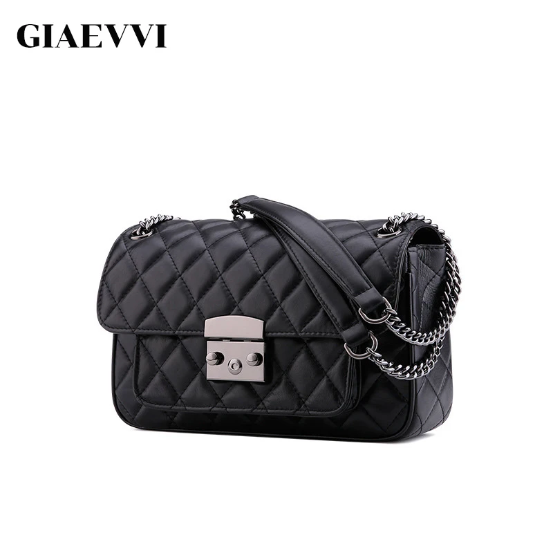 GIAEVVI дизайнерская роскошная сумка, женская сумка-мессенджер на цепочке, Сумки из натуральной кожи, сумки на плечо, сумки через плечо для леди, сетчатый узор