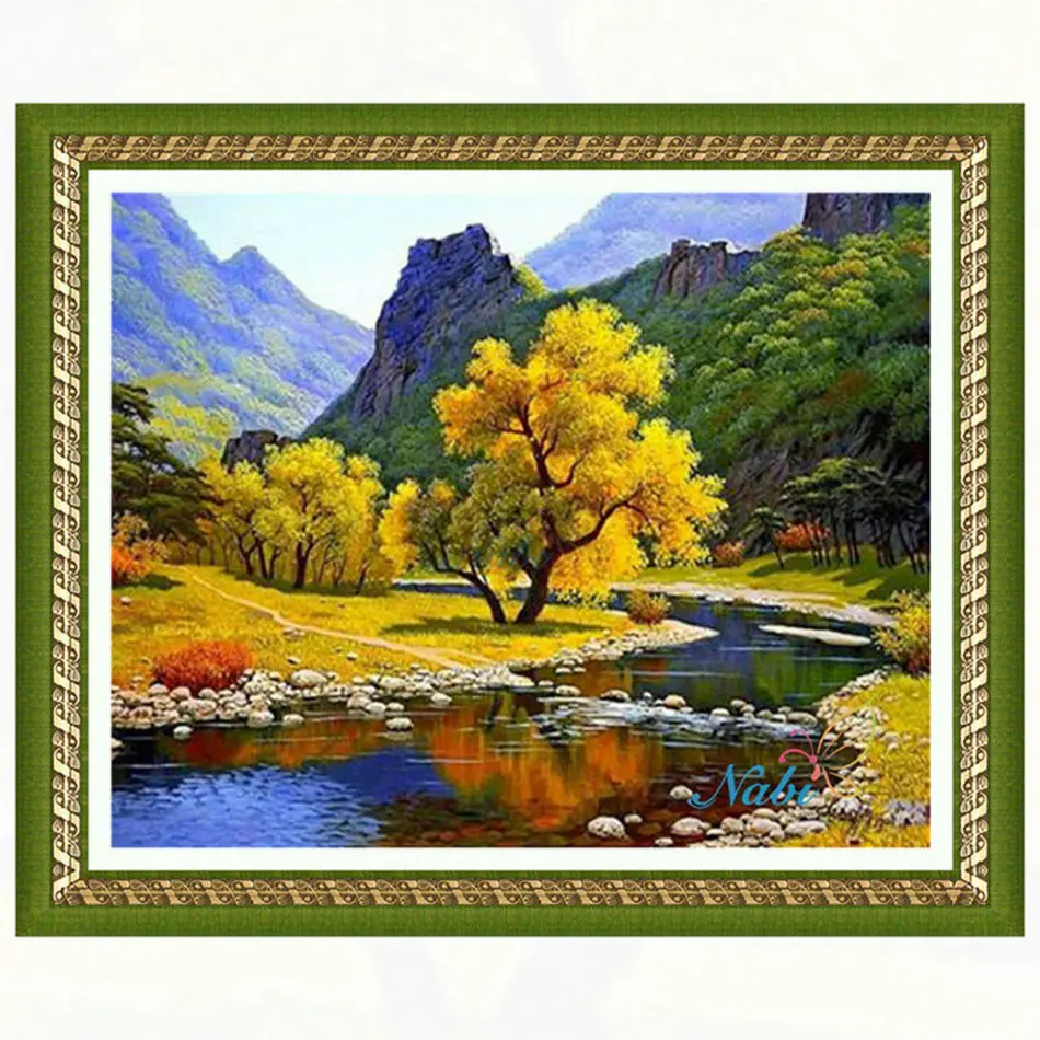 

Square diamond mosaic painting diamond embroidery cross stitch Nature - 5d diy full crystals icons kits 2768R