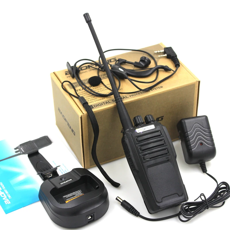 BAOFENG UV 6 рация двусторонней радио 136 174/400 480 мГц VHF/UHF Dual Band ручной приемопередатчик