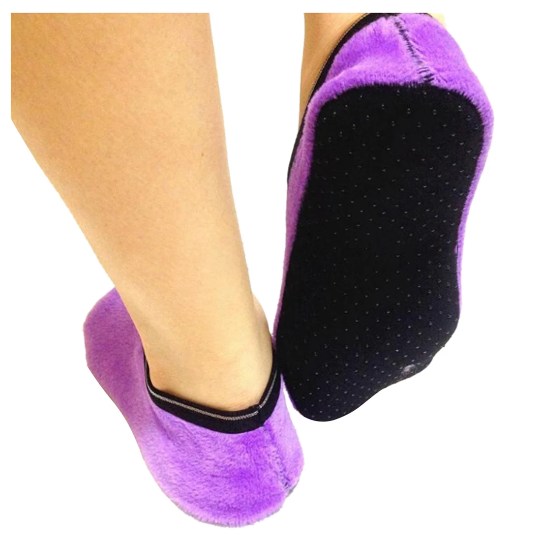 

1 Pair Women Girls or men Non Slip Slipper Socks Gripper Slippers Yoga
