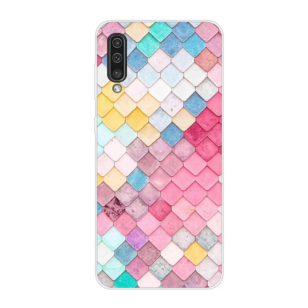 Phone Case for Samsung Galaxy A50 Case Cover For Samsung A50 Case Silicone 3D TPU Back Coque Funda for Samsung Galaxy A50 Cover